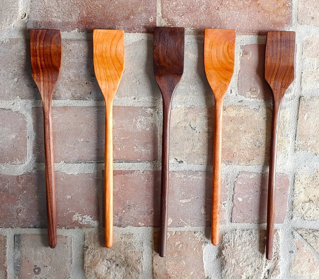 Hand-carved Wooden Roux Paddles