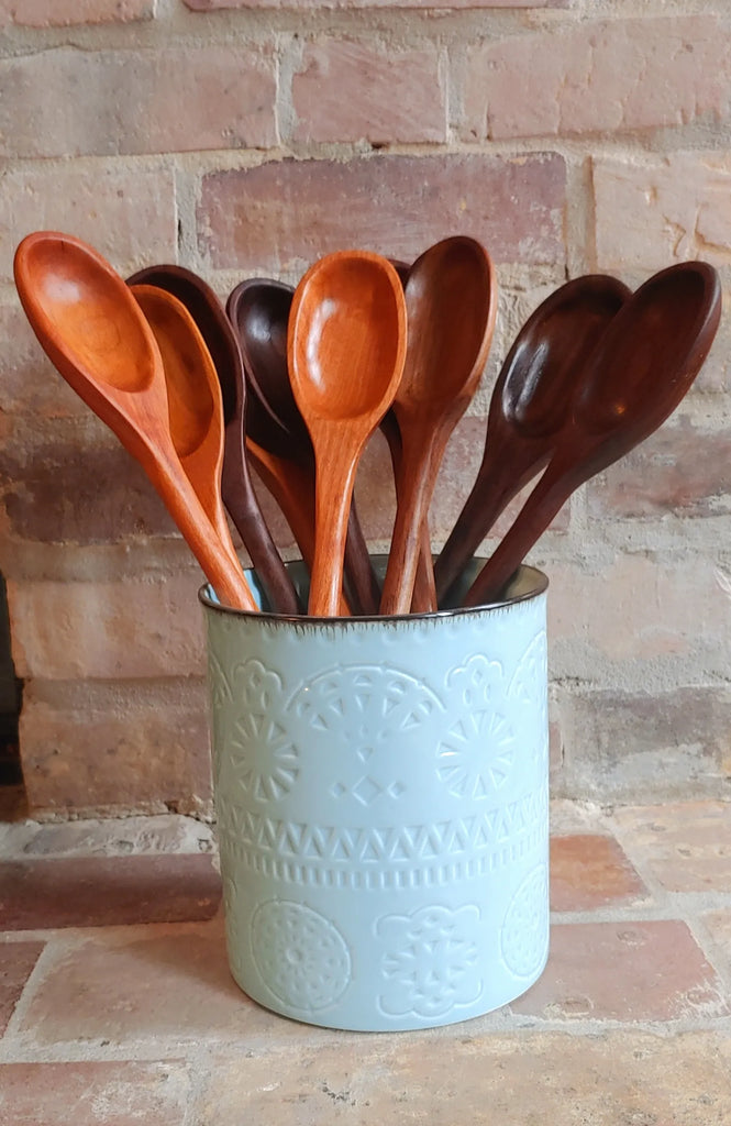 Hand-carved Wooden Spoons and Roux Paddles