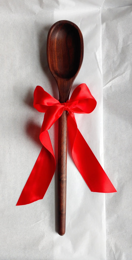 Hand-carved Walnut Wooden Spoon